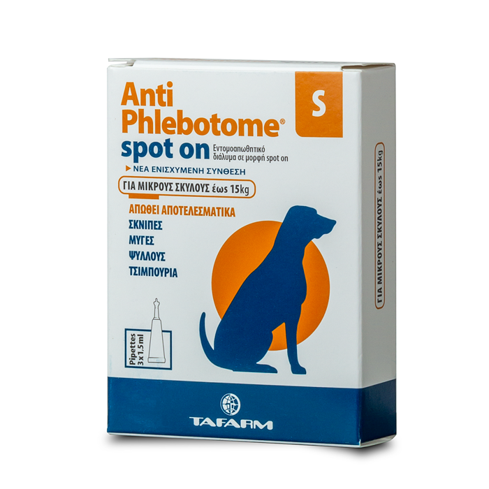 Antiphlebotome Spot On Small 1.5ml(Temaxio)